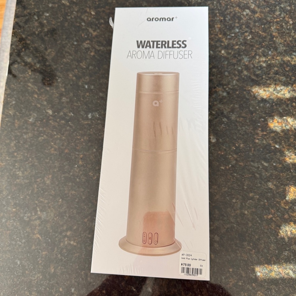 AROMAR Aromar+ Gold Waterless Aroma Essential Oil Diffuser - Picture 3 of 8